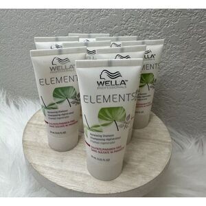 $13 🌙 Wella Elements Renewing Shampoo 8.08oz‎ NEW 8X Travel Sz